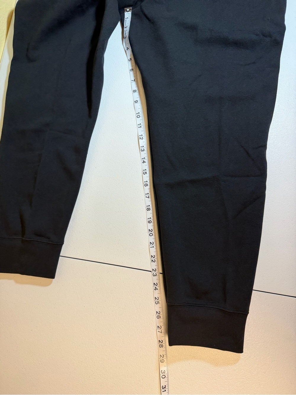 Nike Men’s Black Fleece Jogger Sweatpants NWT Size XL White Nike Embroidered 🔥 - Picture 6 of 16